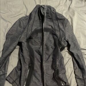 Lululemon grey/black define jacket size 4
